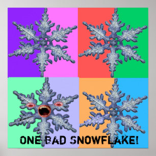 One Bad Snowflake! Poster