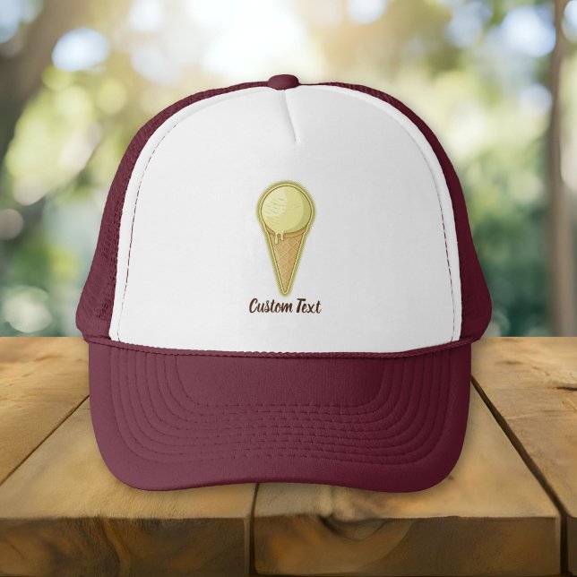 One Ball Ice Cream Cone Trucker Hat (Creator Uploaded)
