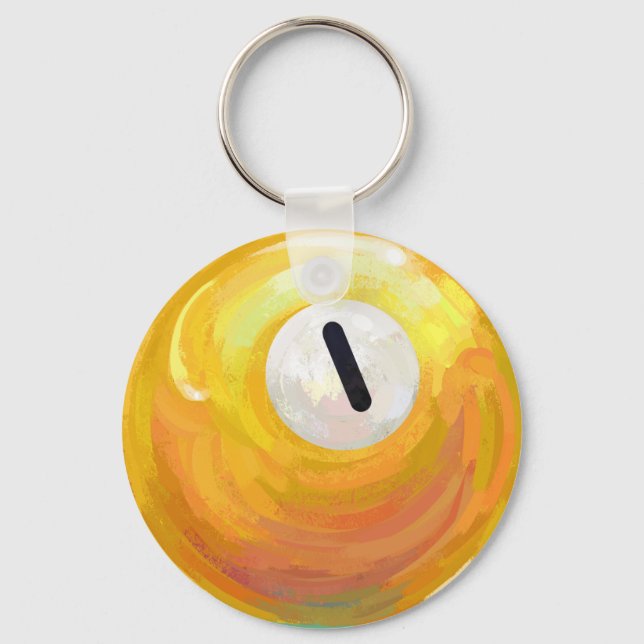 One Ball Key Ring (Front)