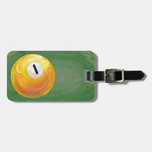 One Ball Luggage Tag