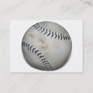 One Baseball Business Card