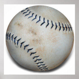 One Baseball Poster