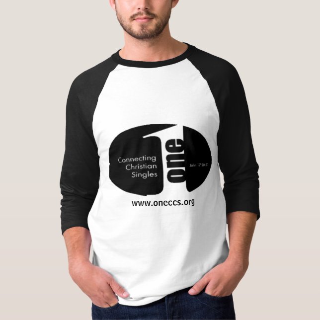 ONE -- baseball T-shirt (Front)