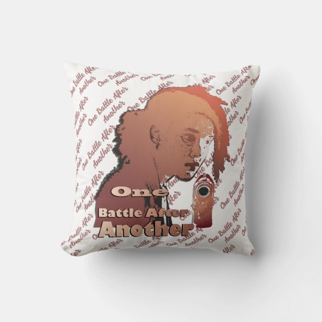 One Battle After Another – Cinematic Movie-Inspire Cushion (Front)