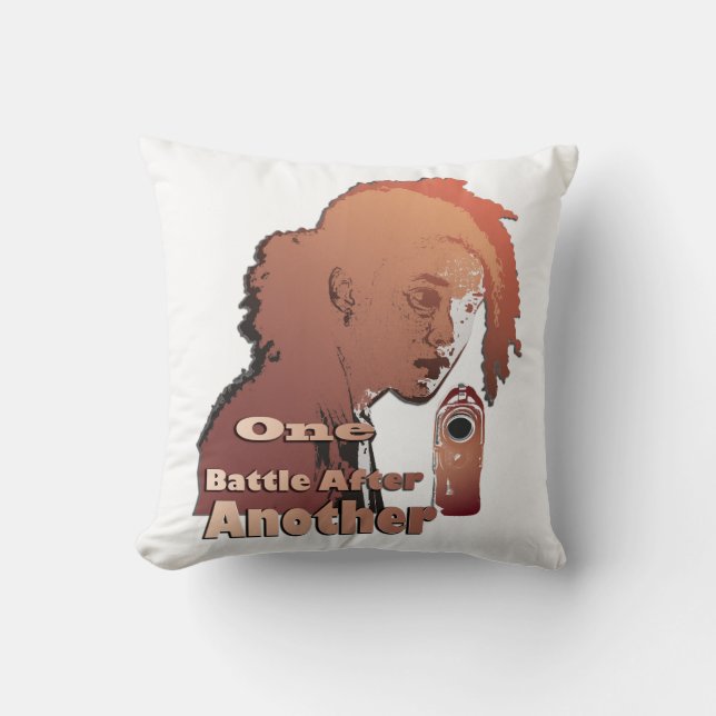 One Battle After Another – Cinematic Movie-Inspire Cushion (Front)