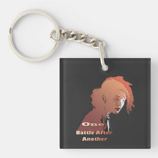 One Battle After Another – Cinematic Movie-Inspire Key Ring (Front)