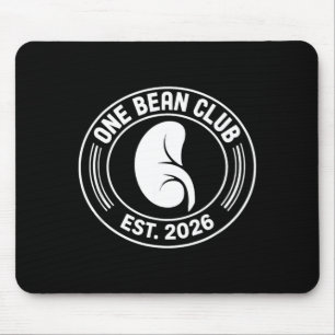 One Bean Club 2026 Kidney Donor Transplant Mouse Mat