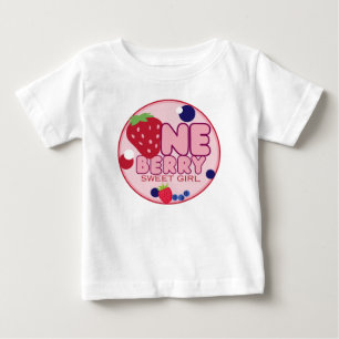 One Berry Sweet Girl First Birthday T-shirt