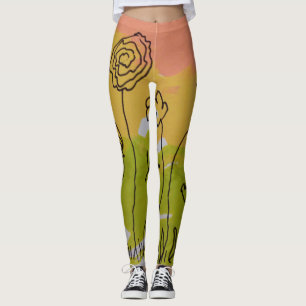 One Big Flower Leggings