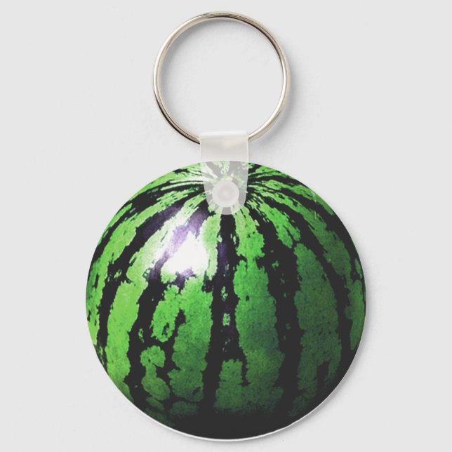 one big watermelon key ring (Front)