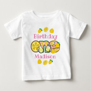 One Birthday Pink Lemonade shirt Lemon Stand