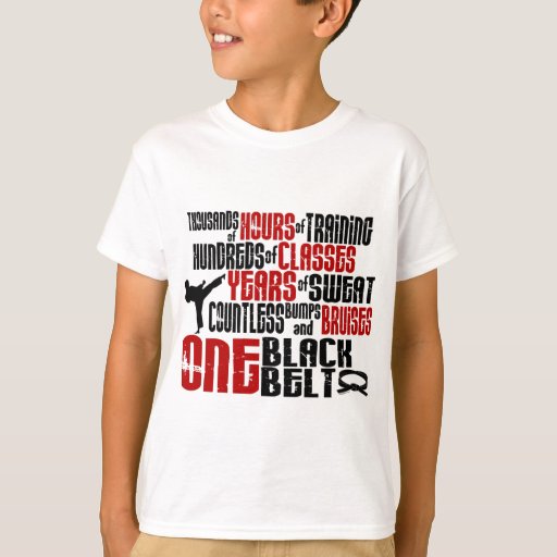 Image of ONE Black Belt 2 KARATE T-SHIRTS & APPAREL