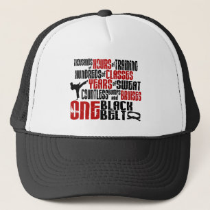 ONE Black Belt 2 KARATE T-SHIRTS & APPAREL Trucker Hat