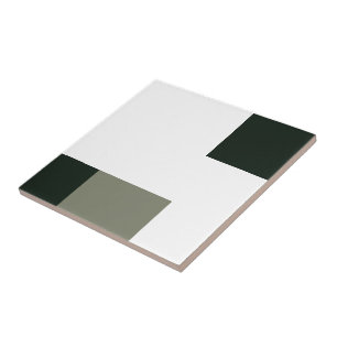 One Black Square, Small (4.25" x 4.25") Tile