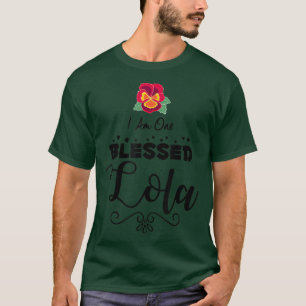 One Blessed Lola Filipino Grandmother T-Shirt