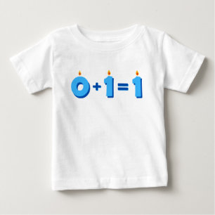 One Blue 1st Birthday Baby Boy T-Shirt