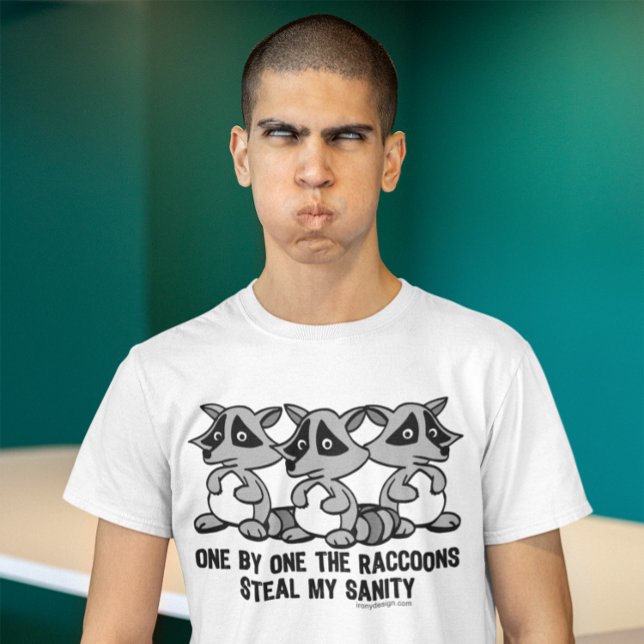 One By One The Raccoons T-Shirt (Creator Uploaded)