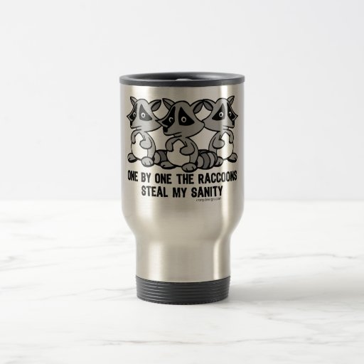 Image of One By One The Raccoons Travel Mug