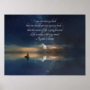 One Can Never Go Back Poster