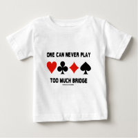 One Can Never Play Too Much Bridge (Card Suits)