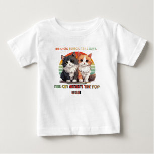 One cat just leads to another baby T-Shirt