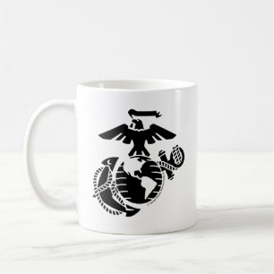 One-Colour EGA - Black Coffee Mug