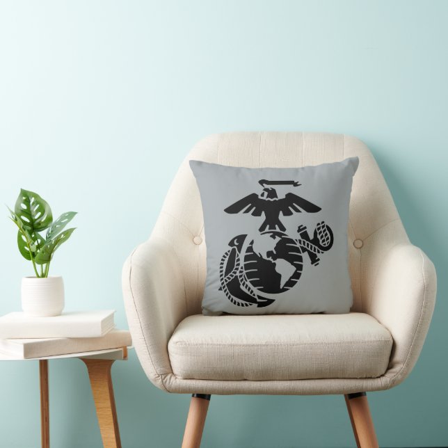 One-Colour EGA - Black Cushion (Chair)