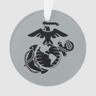 One-Colour EGA - Black Ornament