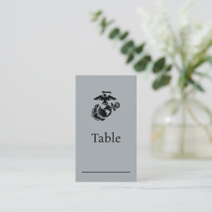 One-Colour EGA - Black Place Card