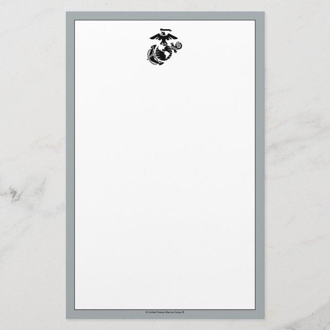 One-Colour EGA - Black Stationery (Front)