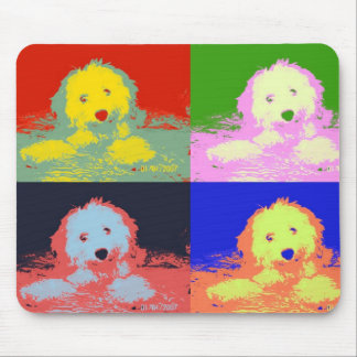 ~ One Colourful Cavachon ~ Mouse Mat