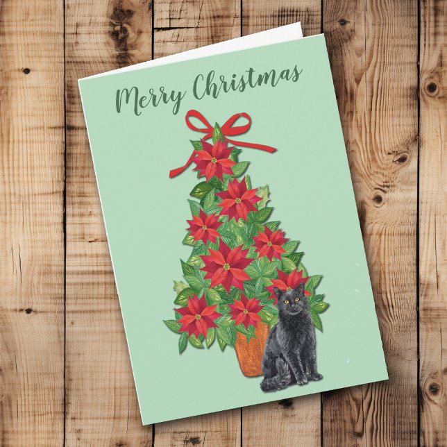 One Cool Cat Christmas Holiday Card (Creator Uploaded)