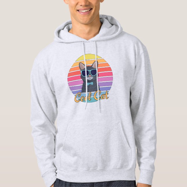 One Cool Cat Hoodie (Front)