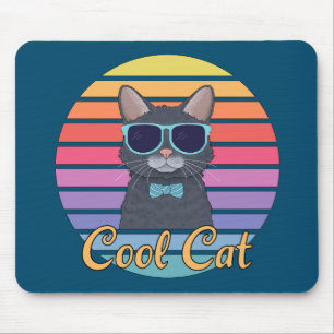 One Cool Cat Mouse Mat