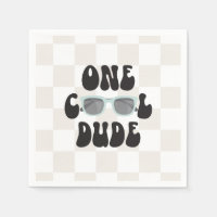 One Cool Dude Sunglasses 1st Birthday