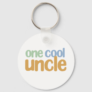 One Cool Uncle T-Shirt Key Ring