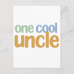One Cool Uncle T-Shirt Postcard