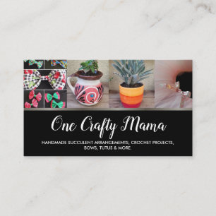 One Crafty Mama Business Card