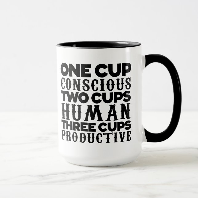 One Cup Conscious Mug (Right)