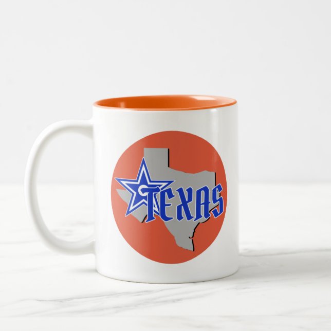 One cup for your favourite beverage Texas style. (Left)