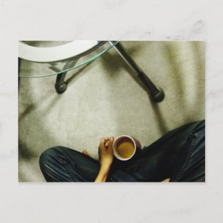 'One cup of tea' Postcard