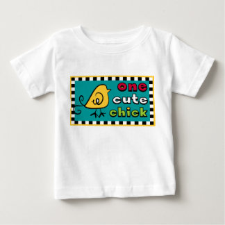 One Cute Chick Baby TShirt