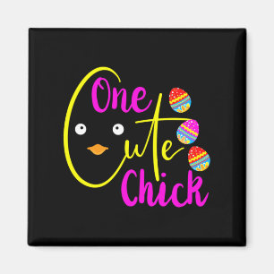 One Cute Chick Magnet