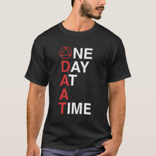 One Day At A Time Aa Symbol Anonymous Gifts Hoodie T-Shirt