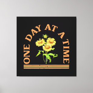 One Day At A Time Canvas Print