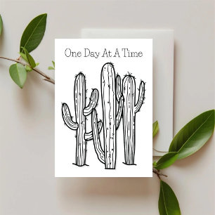 One Day At A Time — Desert Ink Support Card