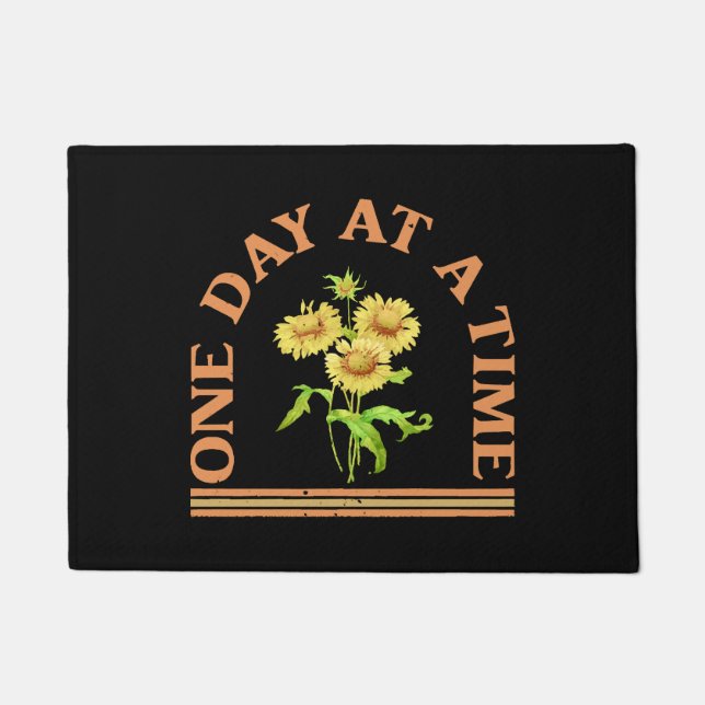 One Day At A Time Doormat (Front)