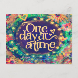 ‘One Day at a Time’ Inspirivity Postcard