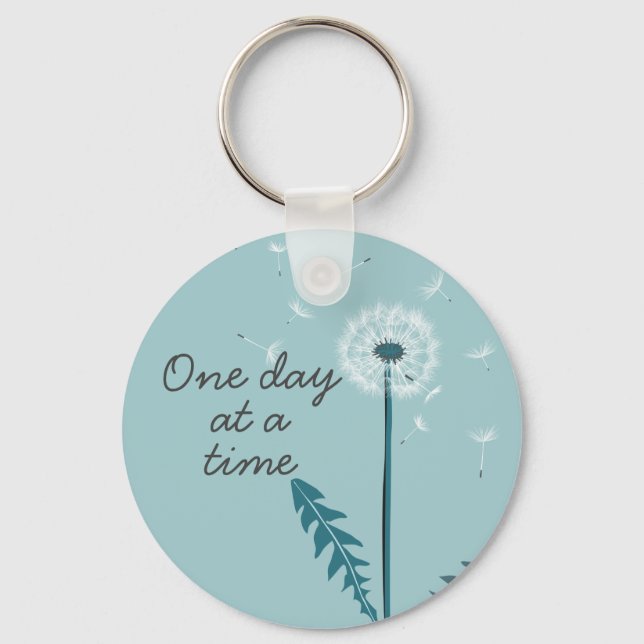 One Day at a Time Key Chain (Front)