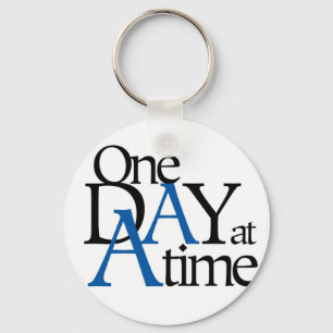 one day at a time key ring